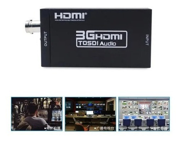 Kit Conversores 1x Hdmi Para Sdi E 1x Sdi Para Hdmi 0