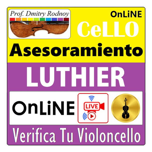 Vtv X Fotos Luthier Verifica Tu Cello - Prof. Dmitry Rodnoy 0