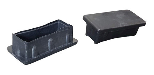 Regatones Plásticos Rectangular Int. 20mm X 40mm X 50 Unid. 0