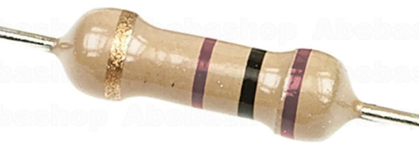 Pack 600x Resistencia Carbon 1/2w 2m2 0