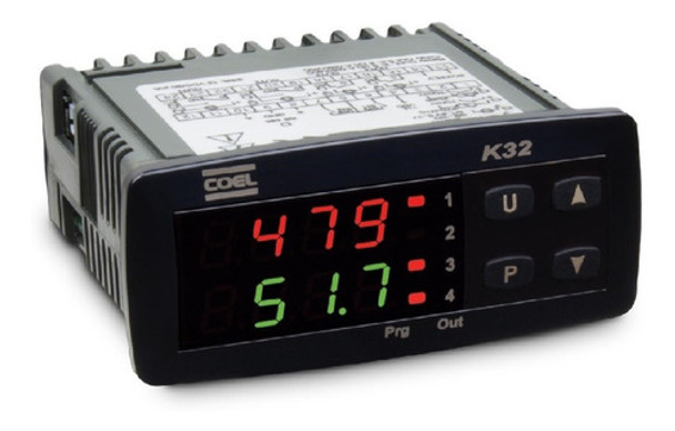 Controlador De Temperatura K32thcrb 100 A 240vca Coel 0