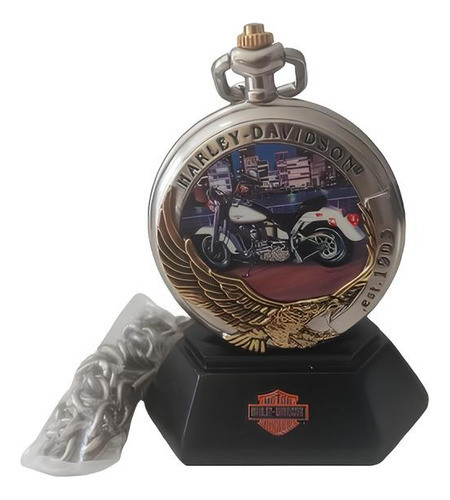 Relogio De Bolso Harley Davidson( Lacrado) 0