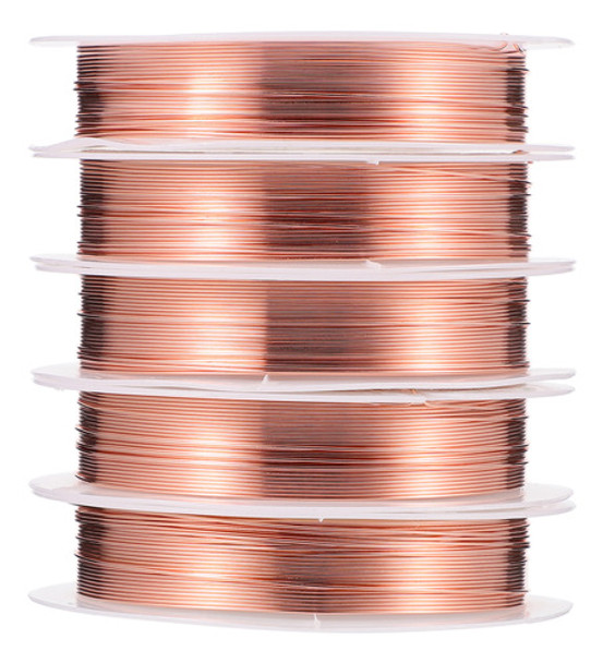 Fio De Cobre Em Forma De Jóias 5 Rolos 0