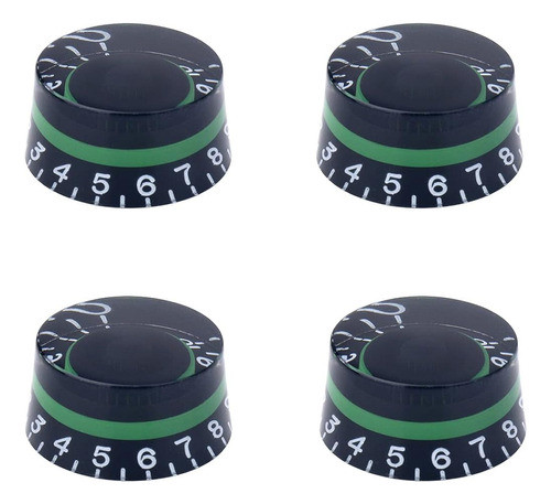 ~? Xiyangjuan 4pcs Perillas De Guitarra Eléctrica Perillas D 0