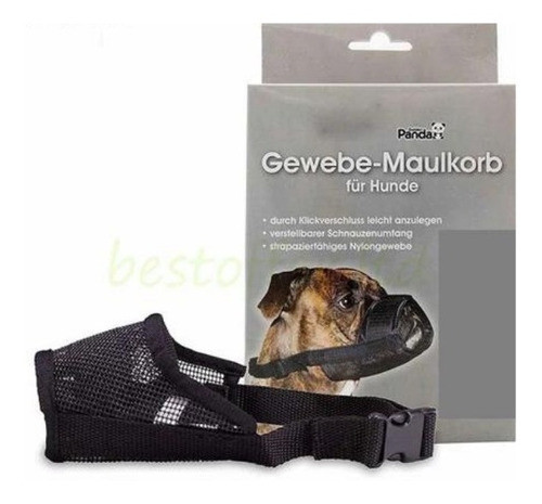 Bosal Para Perro Mascota Ajustable Al Tamaño Boca 0