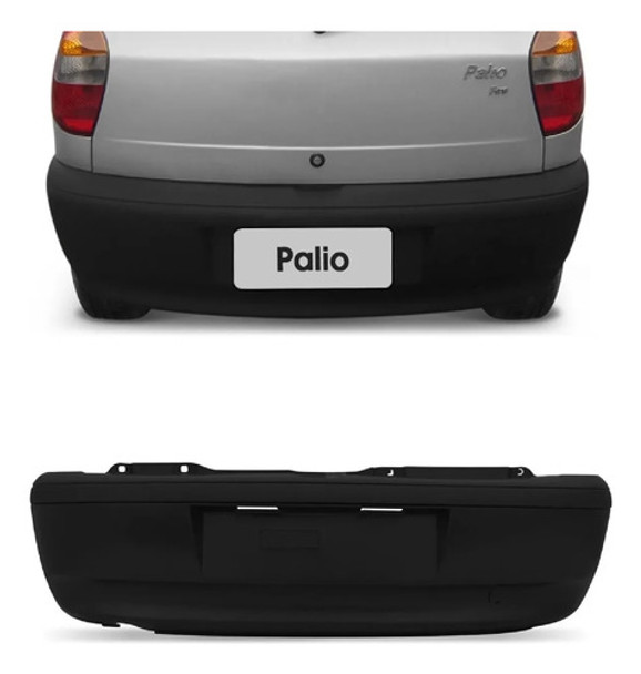 Paragolpe Trasero Fiat Palio Fire 2001 A 2006 Negro 0 Paragolpe Trasero Fiat Palio Fire 2001 A 2006 Negro 0