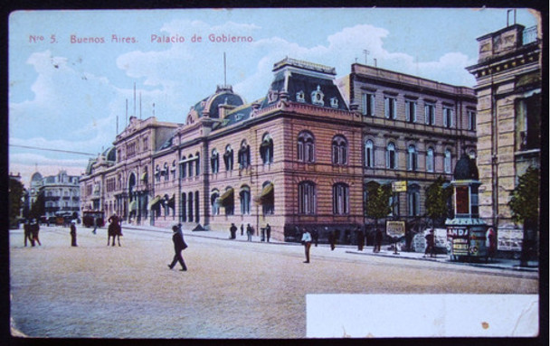 Antigua Postal Casa De Gobierno. Año 1928. 46214 0