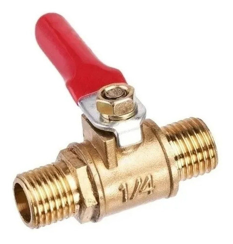 Grifo Esferica Rosca 1/4 M - M Compresor Repuesto 0