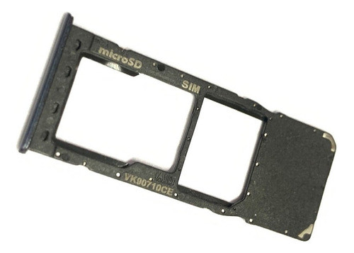 Bandeja Porta Sim Sd Para Sm A20 A205 Negro 0