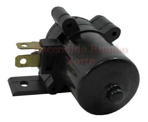 Bomba Sapito Limpia Parabrisas Universal Con Soporte 12v 0