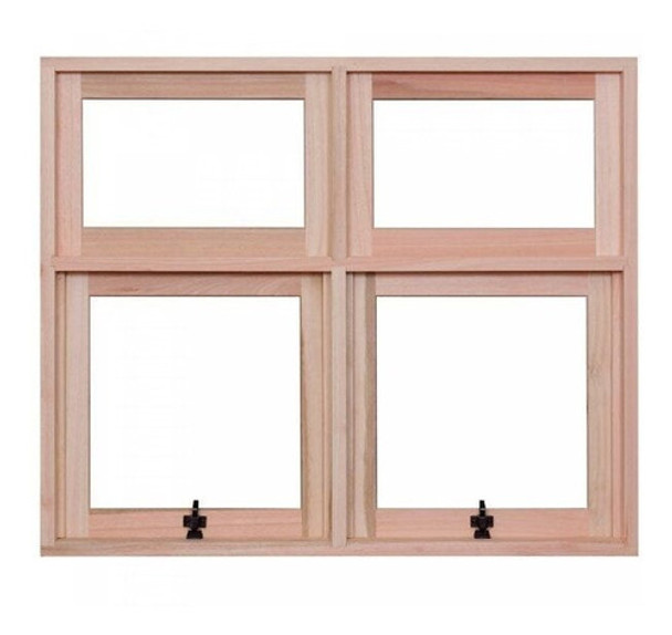 Janela De Madeira Maxim-ar 120x140cm Caixilho 9,4cm Ewk 0
