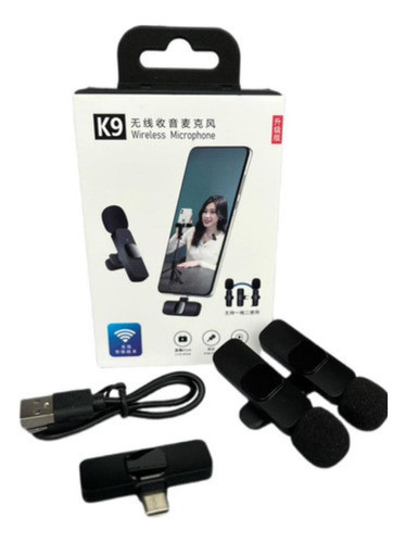 Microfone Lapela iPhone S Fio K9 0