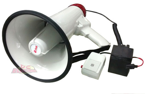Megafono 35watt Lector Sd/usb, Bateria Recargable, Sirena 0