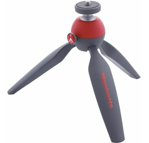 Tripode Fotografia Rojo Manfrotto Mini Pixi / Canon Nikon 0