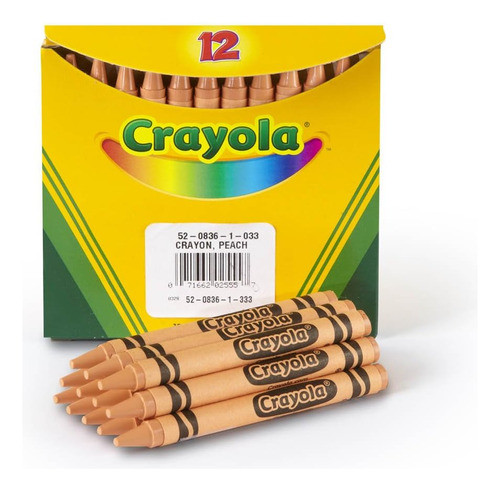 Crayones Crayola X12u Peach 0