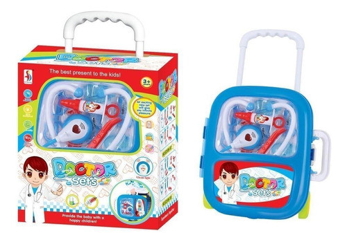 Valija Set De Doctor Juguete Mochila Juego De Roles 0