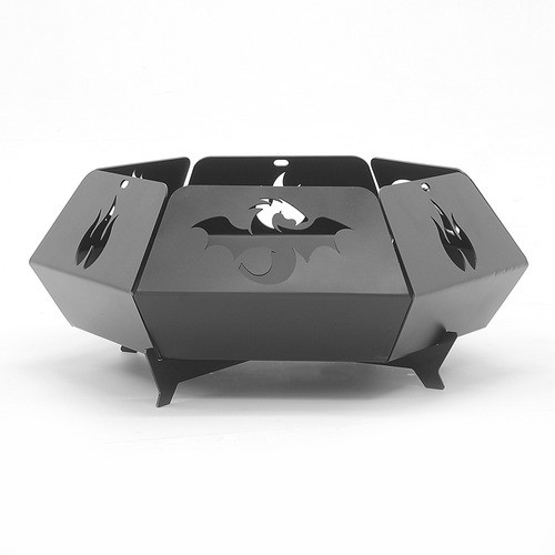 Lareira Externa Pira- Toucheiro Dragon Fire Plus Jardim -aço 0