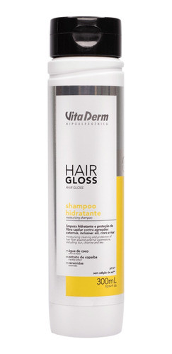 Shampoo Hidratante Hair Gloss Premium Vita Derm 0