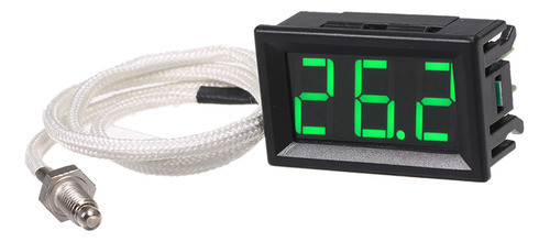 Testador Digital Com Display Led, Termômetro De 12v Tipo K 0