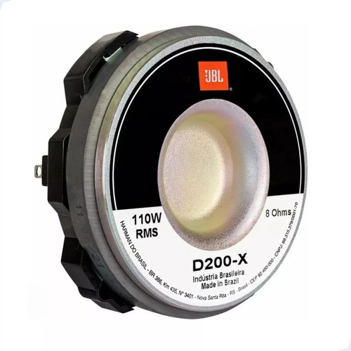 Driver Jbl D200x Fenolico 110w Rms Selenio Original 8 Ohmios 0