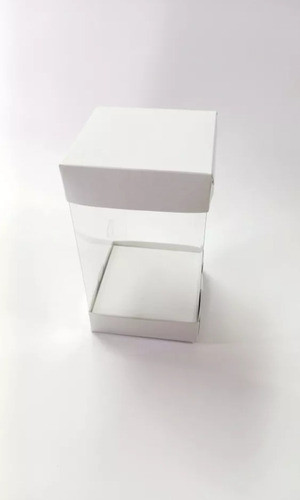 10 Cajas Extremos Blancos Paredes Acetato 0