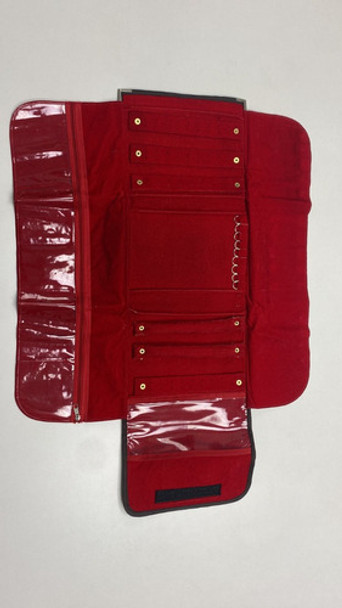 Mostruário/pano/estojo Com Zíper E Plásticos -tamanho Grande 0