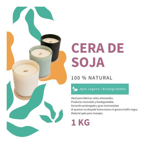 Cera De Soja 1kg 0