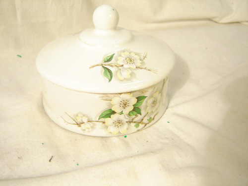 Antiguo Alhajero Con Flores 0