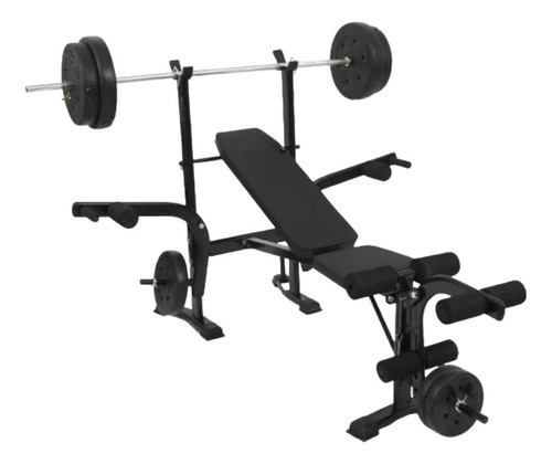 Banco Multifuncional Pecho Biceps Y Piernas 0