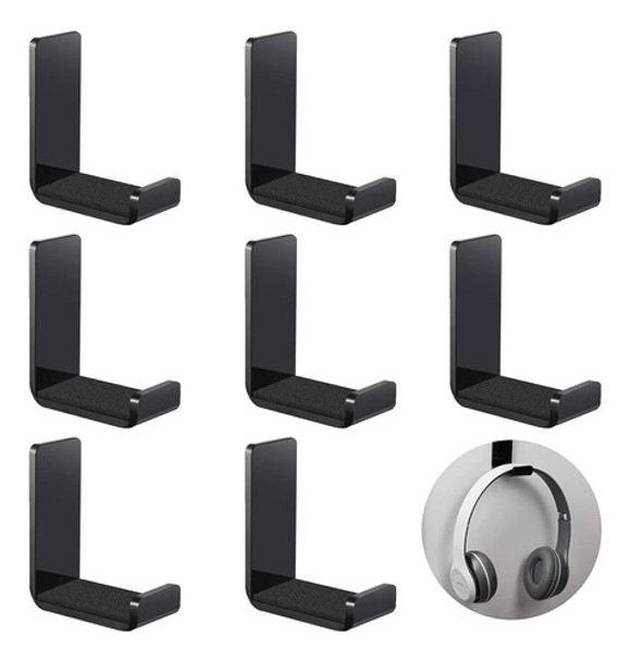 8 Peças De Suporte De Fone De Ouvido De Parede, Suporte De G 0