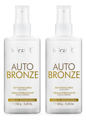 Crema Autobronceante 150ml Idraet Natural 0