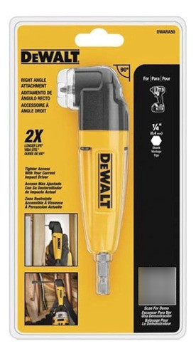 Adaptador De Taladro En Ángulo Recto Dewalt Dwara050 Versión 0