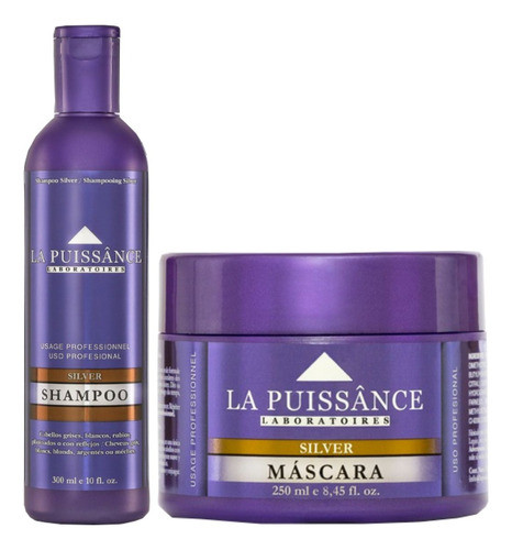 La Puissance Kit Silver Shampoo + Mascara 0