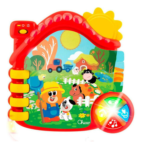 Chicco Libro De La Granja Interactivo Y Bilingüe 105140 Ch 0