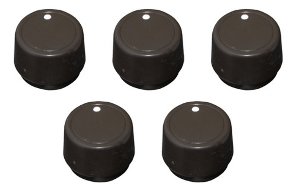 Juego De 5 Perillas Marron 8 Mm Longvie 411 Cortas 0