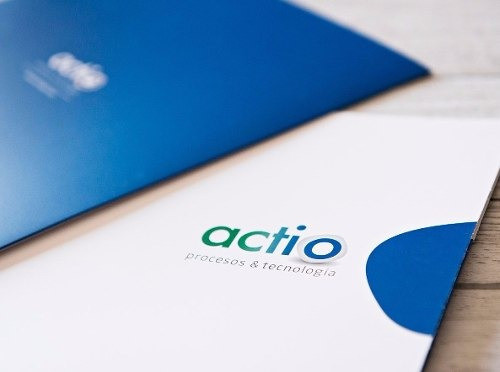 10 Carpetas De Presentación Personalizadas Color C/ Solapa 0