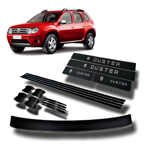 Cubre Zocalos Carbono Renault Duster 0