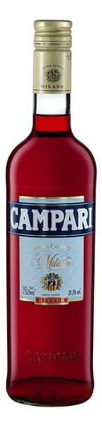 Aperitivo Campari 750ml- Berlin Bebidas 0