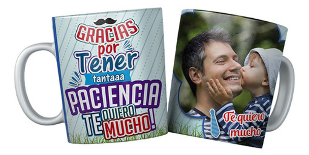 Plantillas Tazas Dia Del Padre Frases Foto Sublimar #t179 0