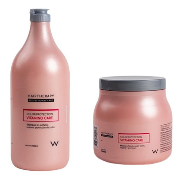 Shampoo + Mascara Vitamino Care Hair Therapy 1000ml Duo 0