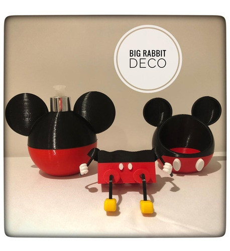 Set Cocina Mickey Mouse X 3 0