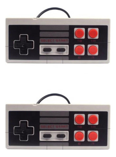 2 Controles Para Family Game Con Cable / Servicio Técnico 0