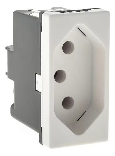 Tomada Modulo 2p+t 10a 250v Pial Plus+ 615038bc 0