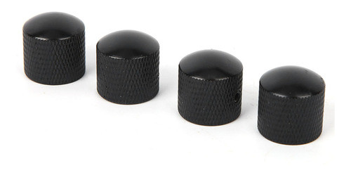 Botão De Guitarra Baixo 4 Pcs Durable Dome Volume Tone Contr 0