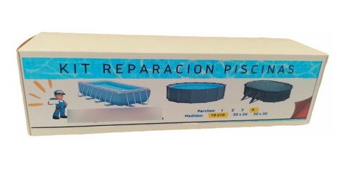 Parche Piscina Lona Sin Desagotar 20x20 + Pegamento - Único 0