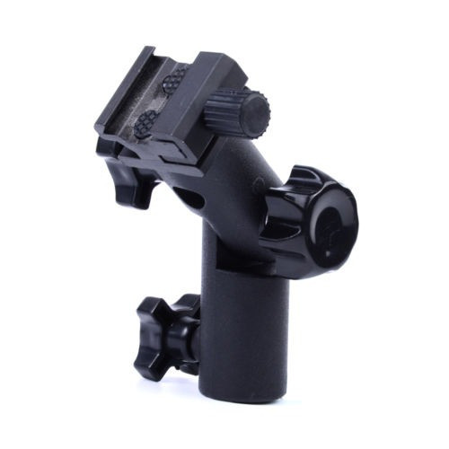 Flash De Zapata Paraguas Soporte Giratorio Montaje Luz Sopor 0