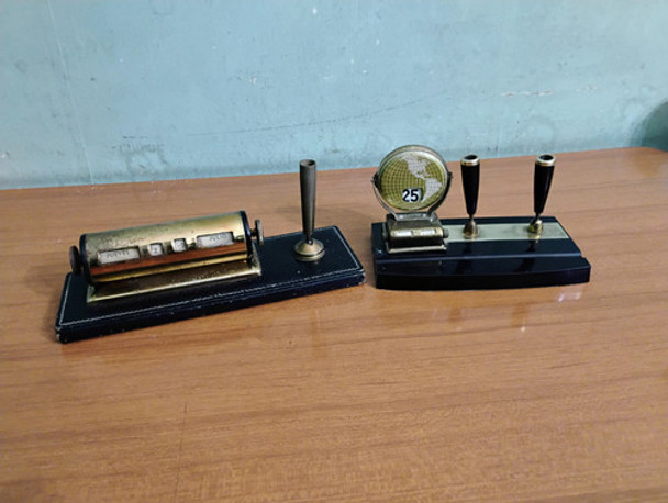 Antiguo Posa Lapiceras De Escritorio 0