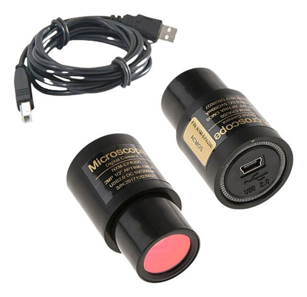 Câmera P/ Microscópio 2.0mp Conexão Usb C/ Software 0