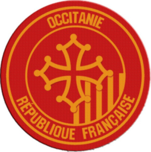 Parche Escudo Circular Francia Occitania 0