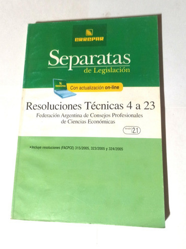 Separatas De Legislacion Resoluciones Tecnicas 4 A 23 2.1 0